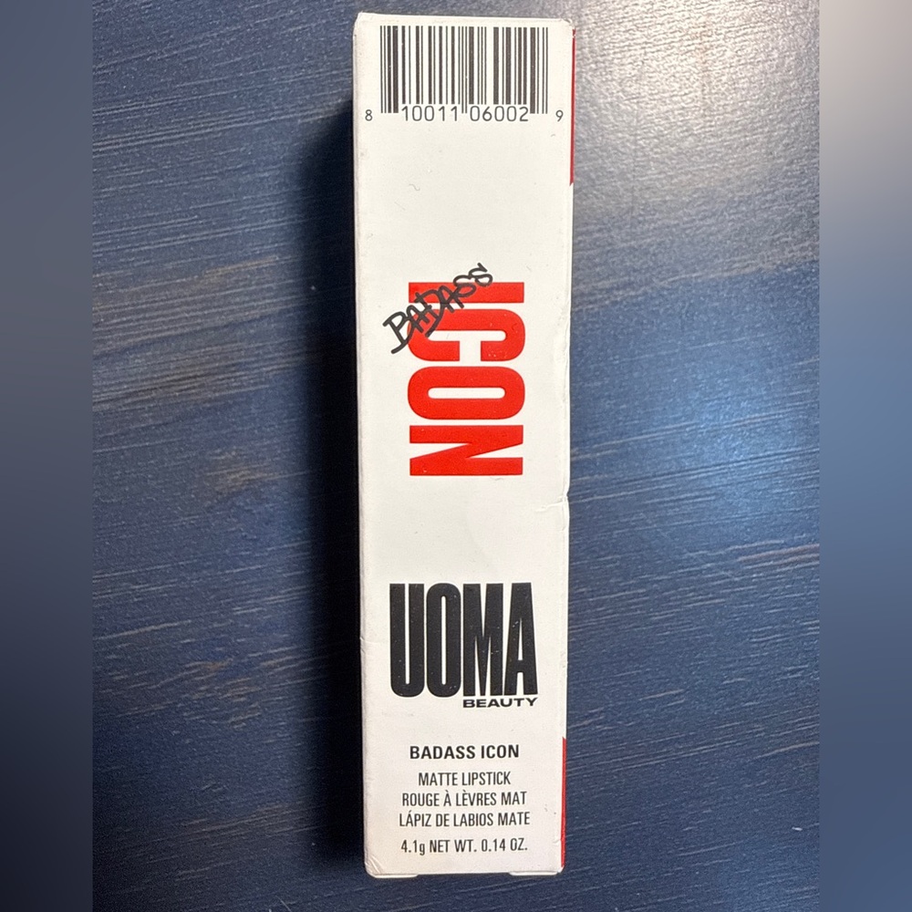 UOMA Beauty Badass Icon Matte Lipstick - Maya